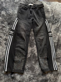 Adidas Style Rhinestone Baggy Track Pants – Wide Leg – 3 Stripes