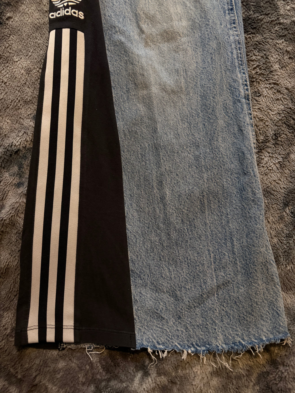 Wide Leg Custom Jeans – One of a Kind – Size 34/32