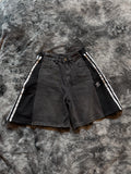 Custom Dark Grey Denim Shorts – One of a Kind – Size XS/S