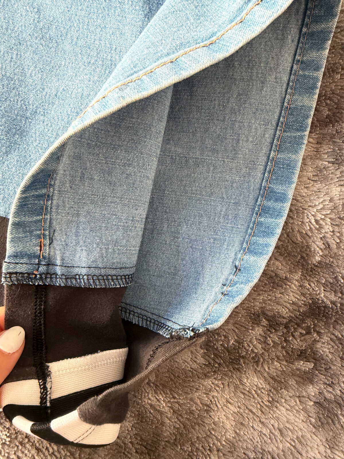 3-Stripes Bootcut Jeans – Size M/L