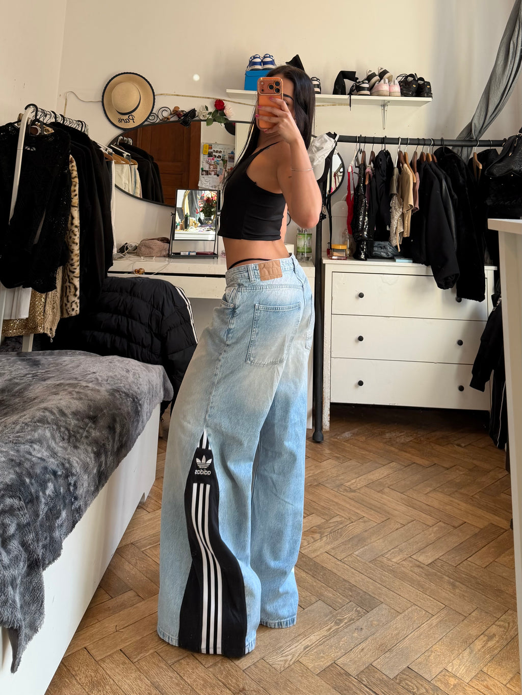 Custom Baggy Jeans – One of a Kind – Size M