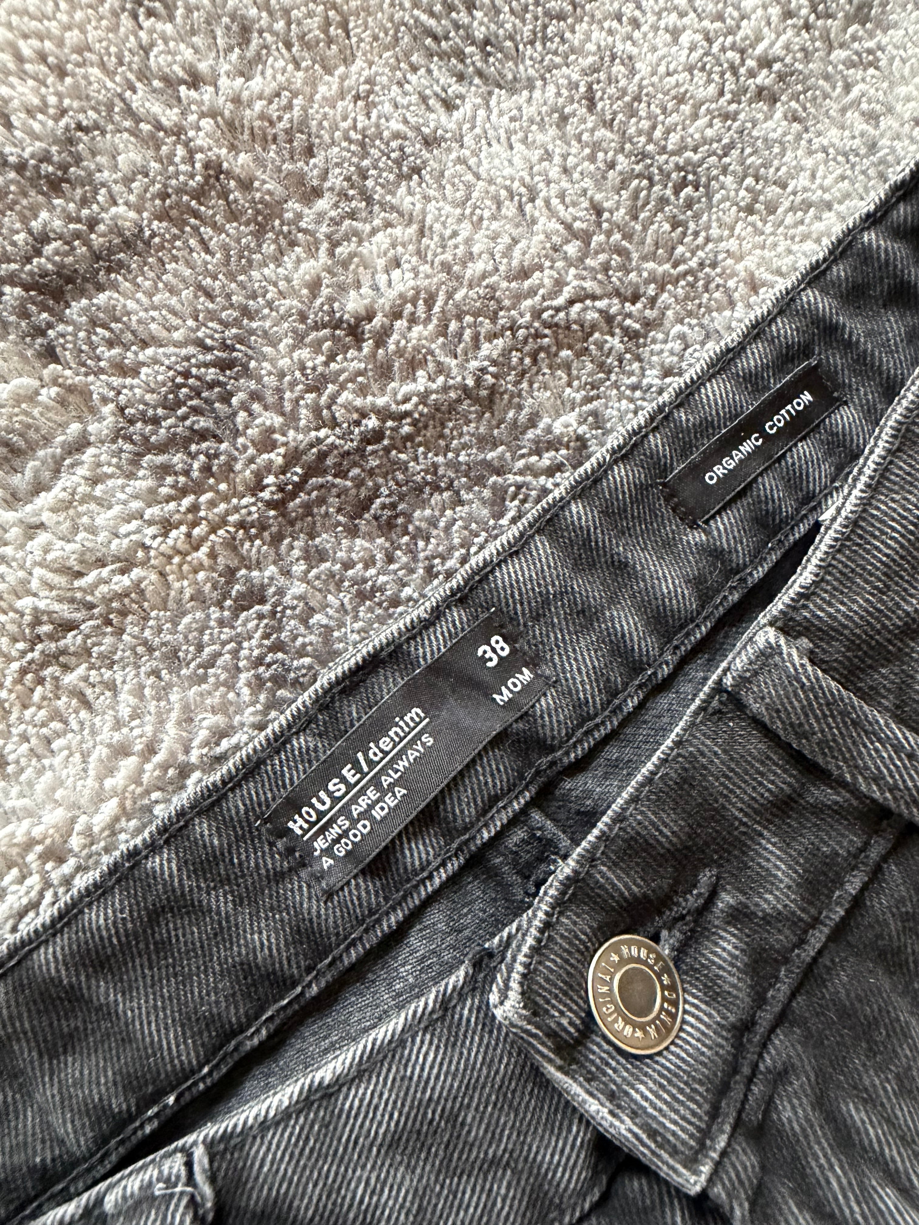 🖤 Custom Dark Grey Jeans with Burgundy Bell Bottoms and Three Stripes – One of a Kind – Size S/M