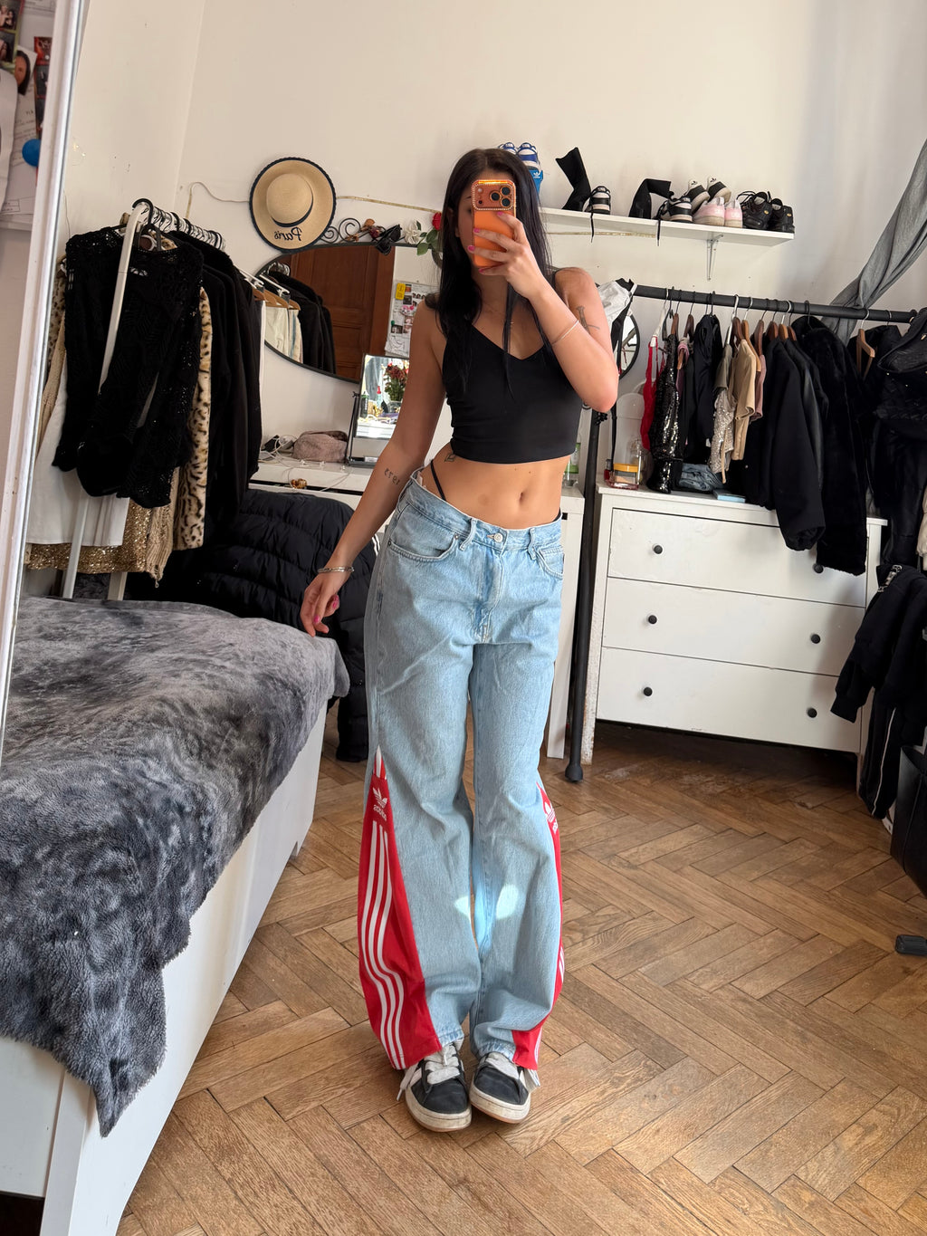 Custom flared jeans  2