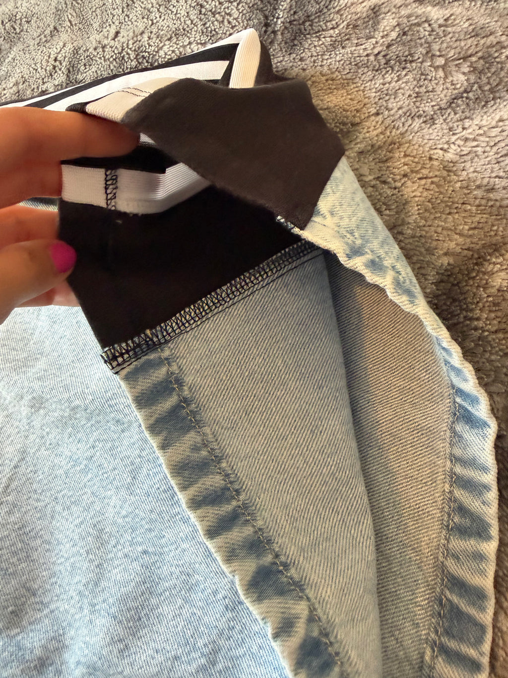 Custom Baggy Jeans – One of a Kind – Size M